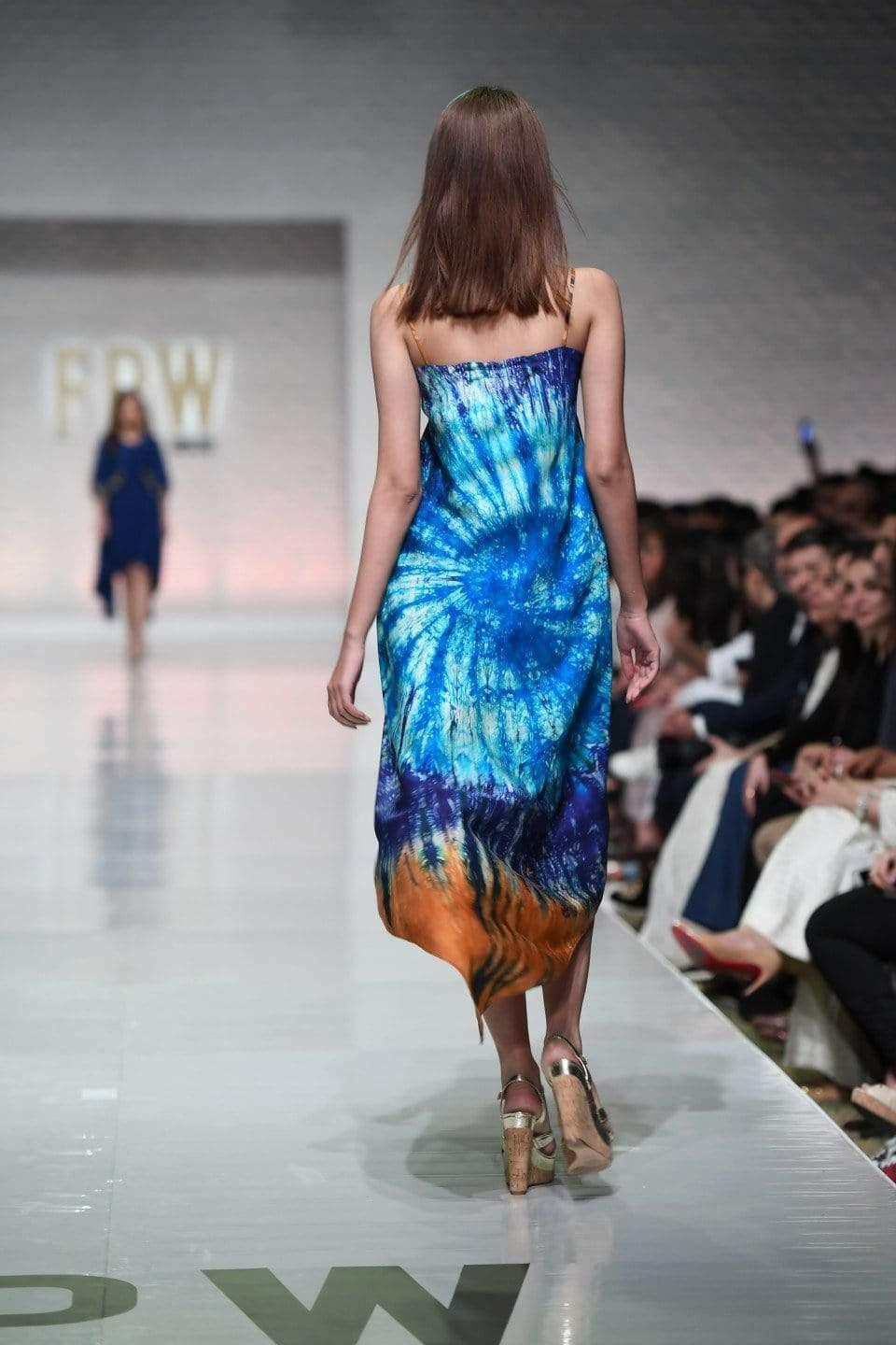 Yasmin Zaman - Tie Dye - Handkerchief Dress - 1 Piece - Image 3